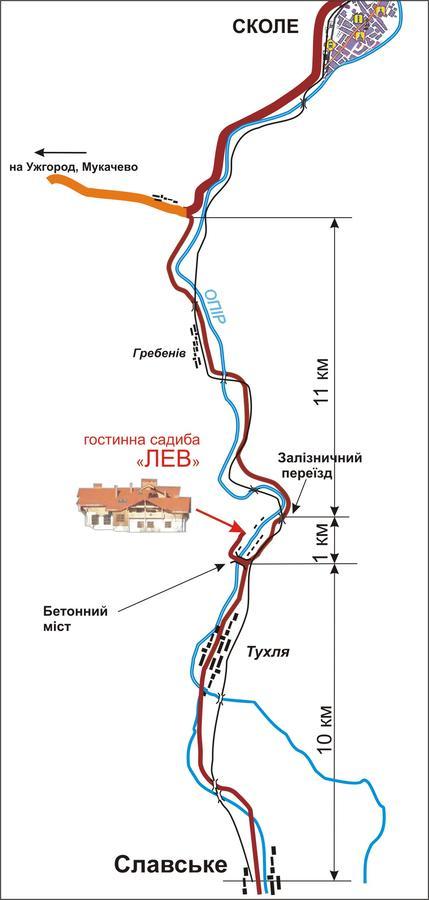 Hotel Lev Tukhlya Zewnętrze zdjęcie